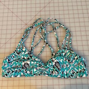 Like new PINK Bikini top